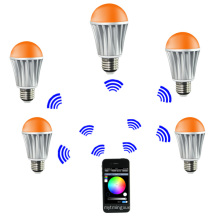 Bulbo de 7W RGBW WiFi LED (SU-BULB-RGBW)